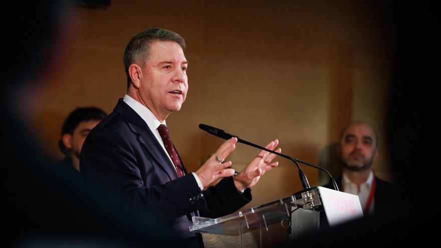 El presidente de Castilla-La Mancha, Emiliano García-Page, en Talavera.