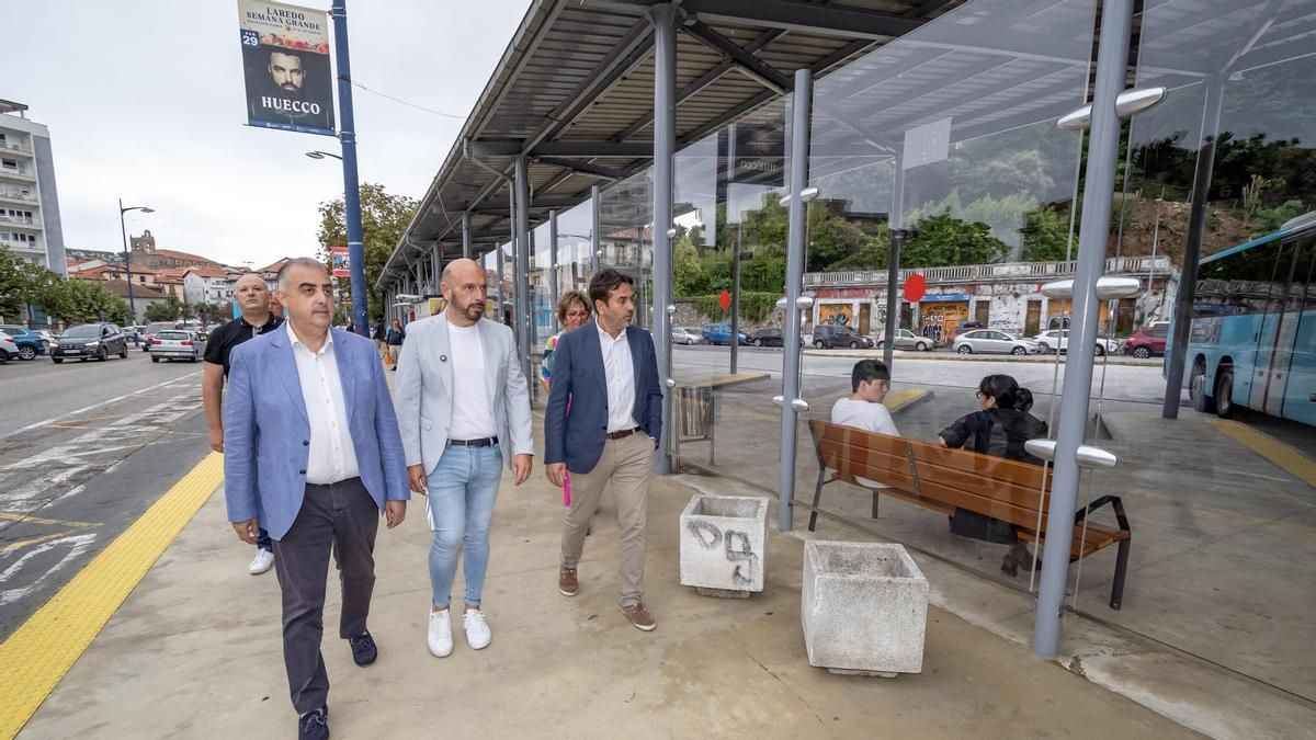 Inaugurada la renovación de la estación de autobuses de Laredo tras una inversión de 463.658 euros