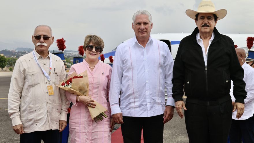 El presidente de Cuba llega a Honduras para asistir a la cumbre de la Celac