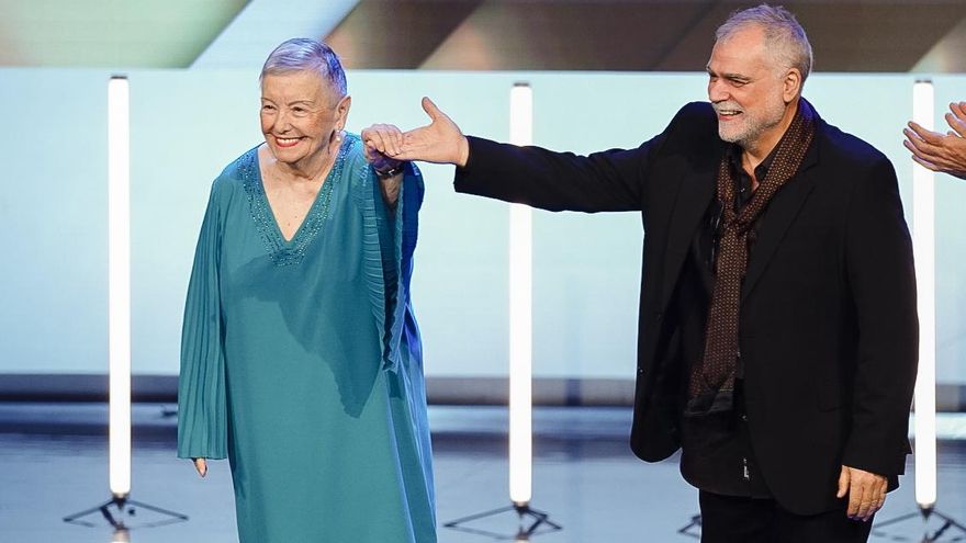 María Galiana de la mano del director Benito Zambrano en los II Premios Carmen