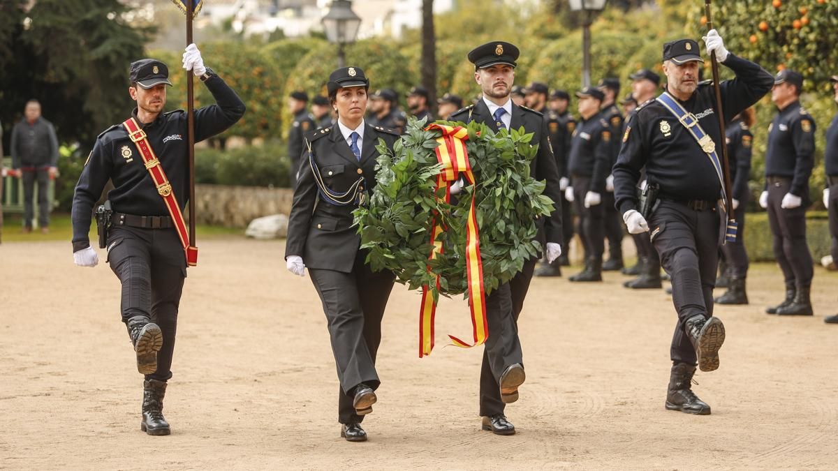 Celebración del acto de Policía Nacional con motivo del 202º aniversario de su fundación