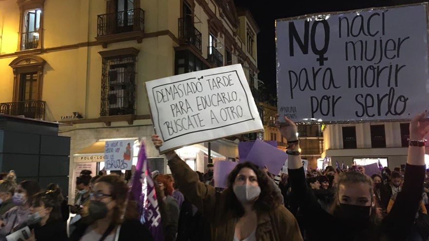 El 8M en Andalucía, en imágenes