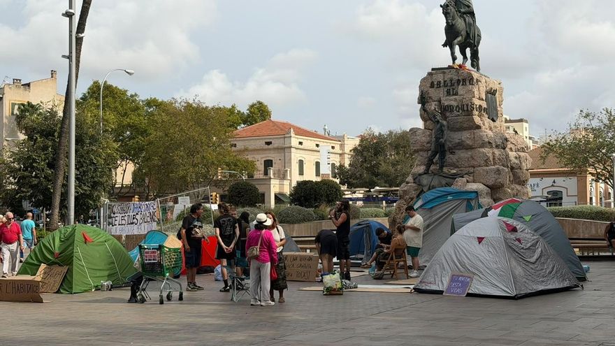 El PP esgrime un supuesto "peligro para la integridad física" para exigir el desalojo de la acampada por la vivienda en Palma