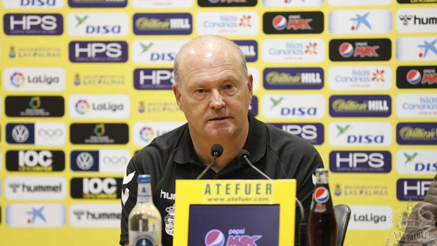 Pepe Mel, en la rueda de prensa previa al duelo frente al Málaga