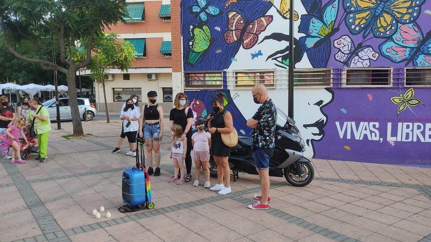 Manifestación feminista en Miguelturra