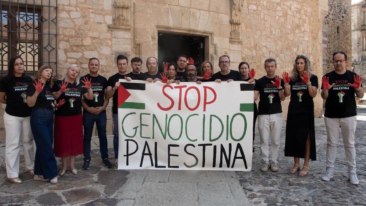 La Diputación de Cáceres ha exigido el alto el fuego "inmediato" en Gaza
