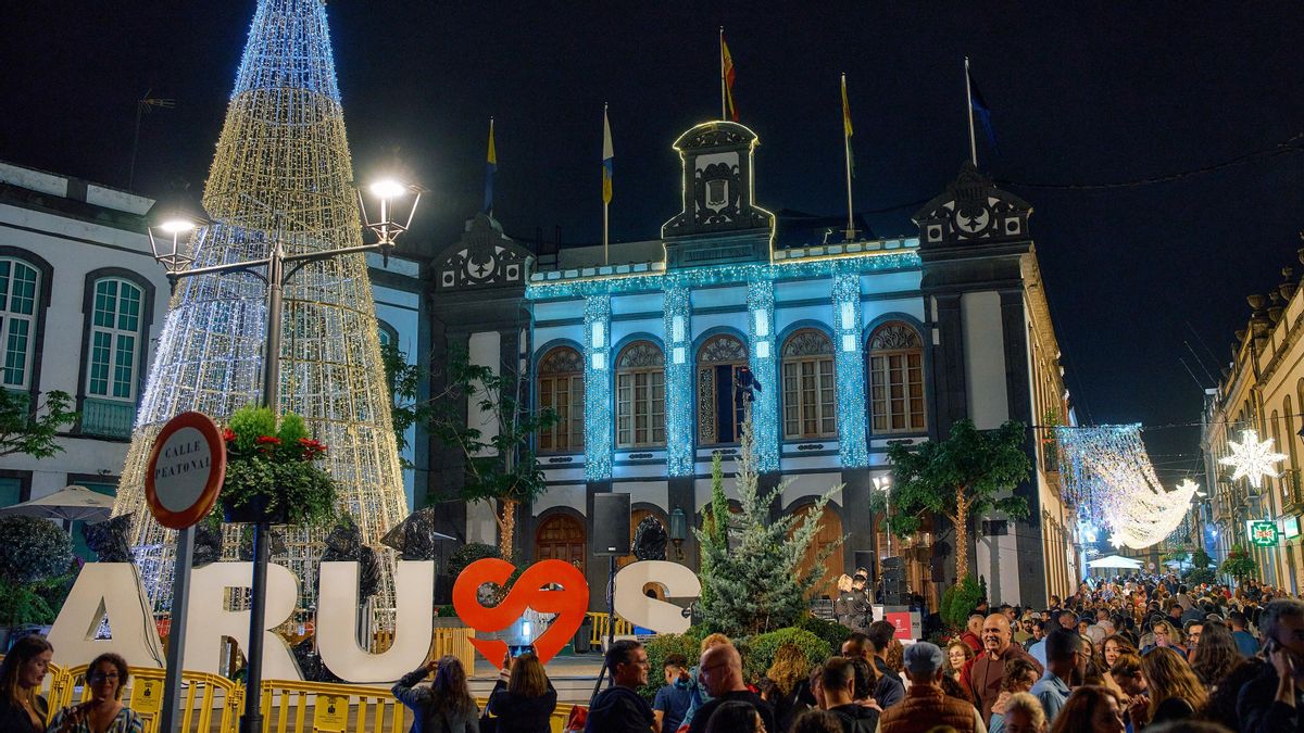 Arucas presenta su programa de Navidad 2025