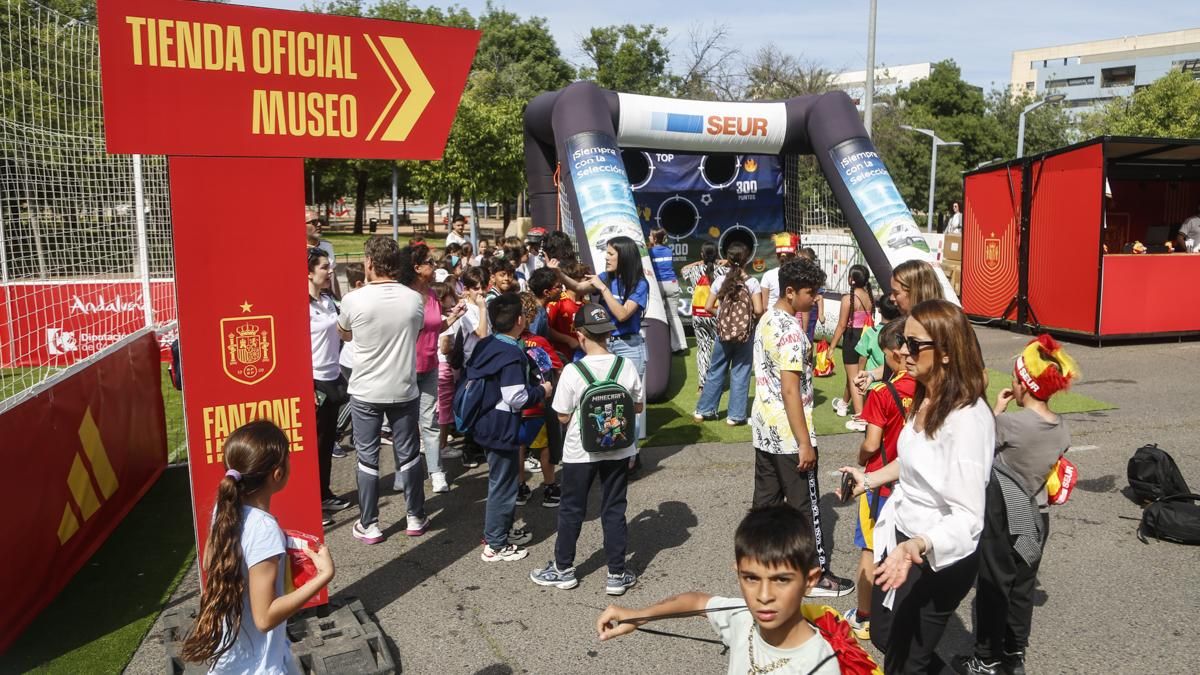 Fanzone de la Selección Española de Fútbol Femenina