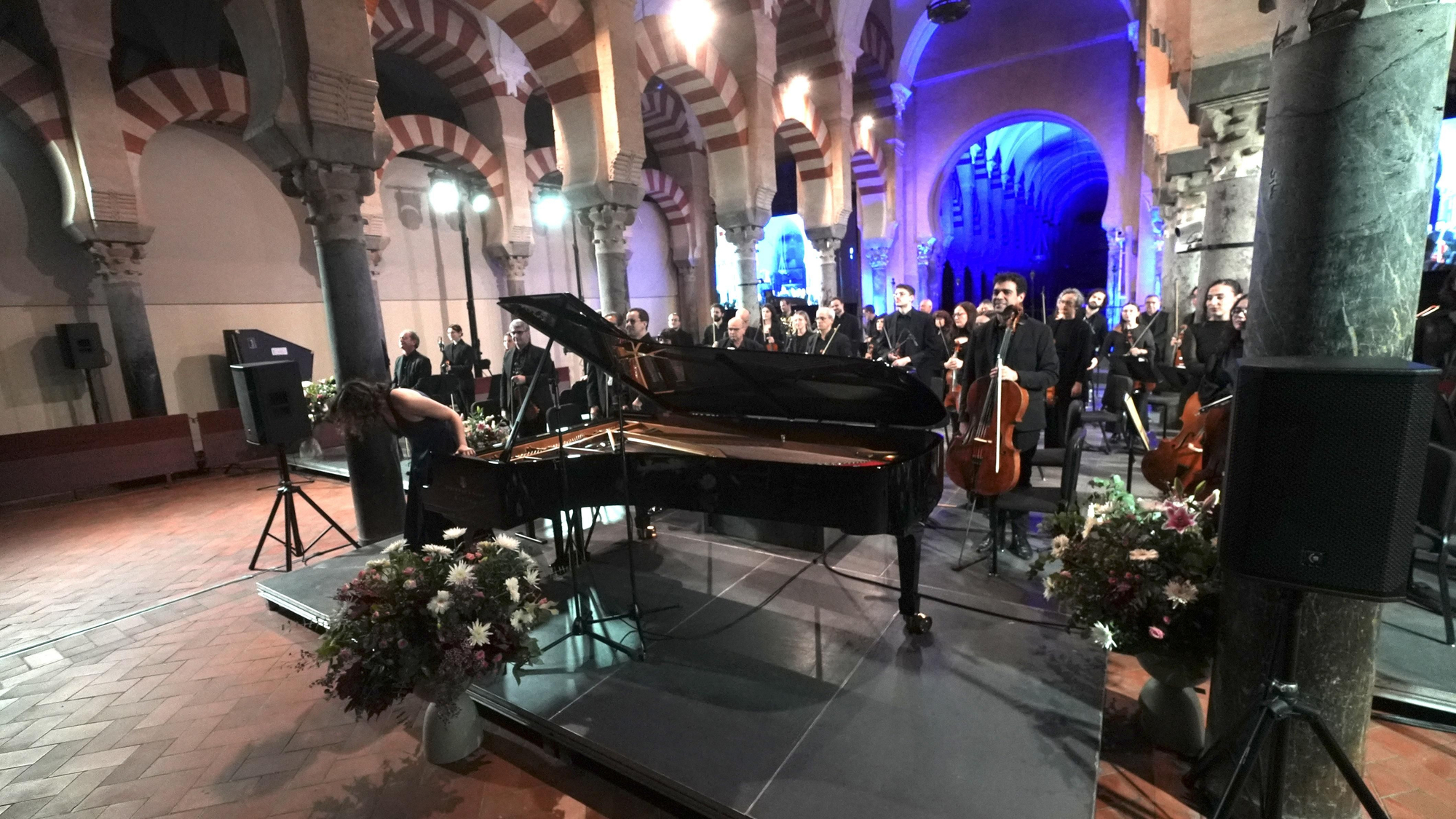 Martina Filjak con la orquesta de Córdoba