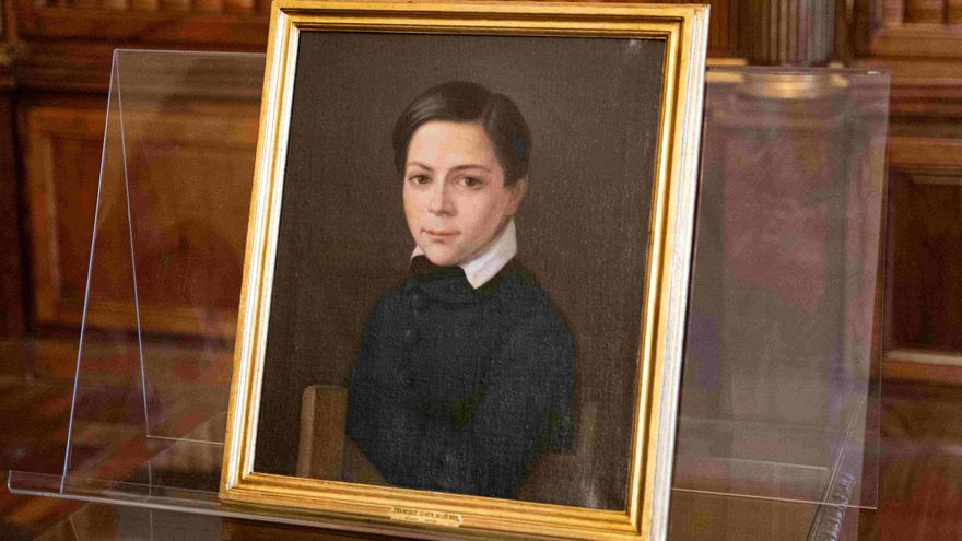 Un retrato de Francisco Giner de los Ríos, el primer bien incautado por el franquismo que devuelve el Ministerio de Cultura