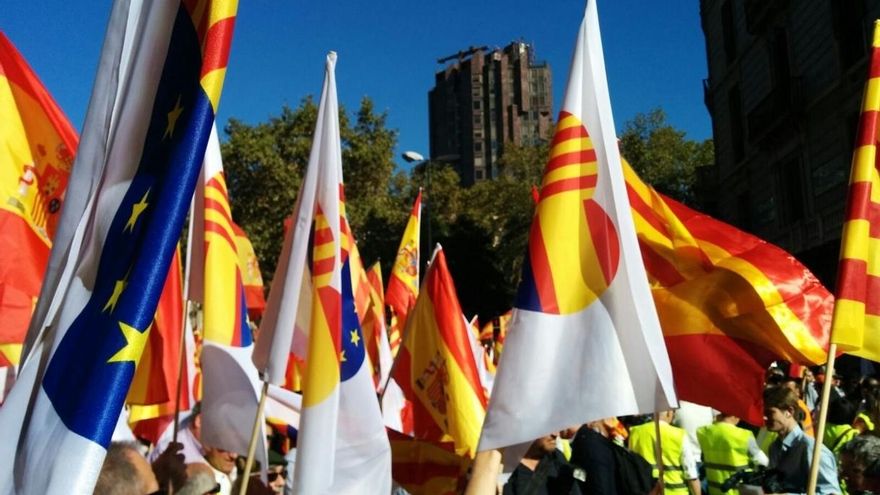 La Justicia rechaza amnistiar a un independentista que agredió a una simpatizante de Ciudadanos