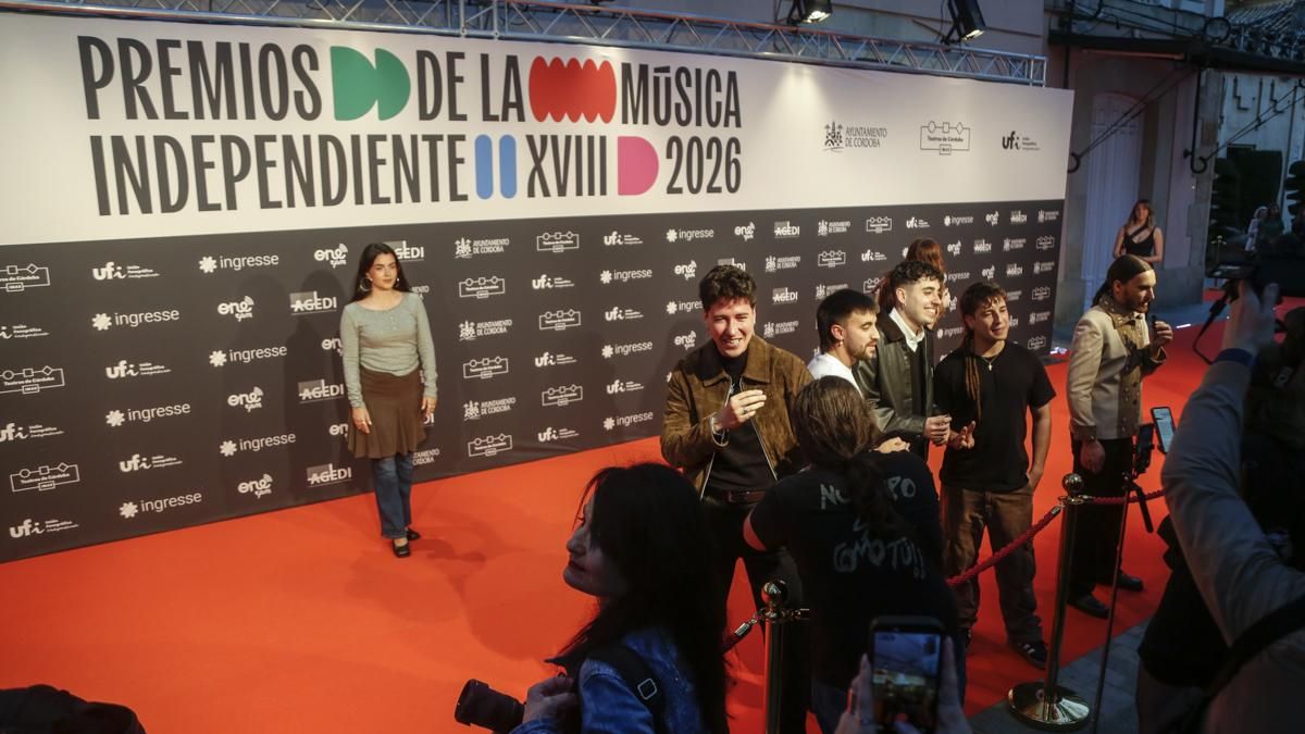 Alfombra roja de los Premios MIN