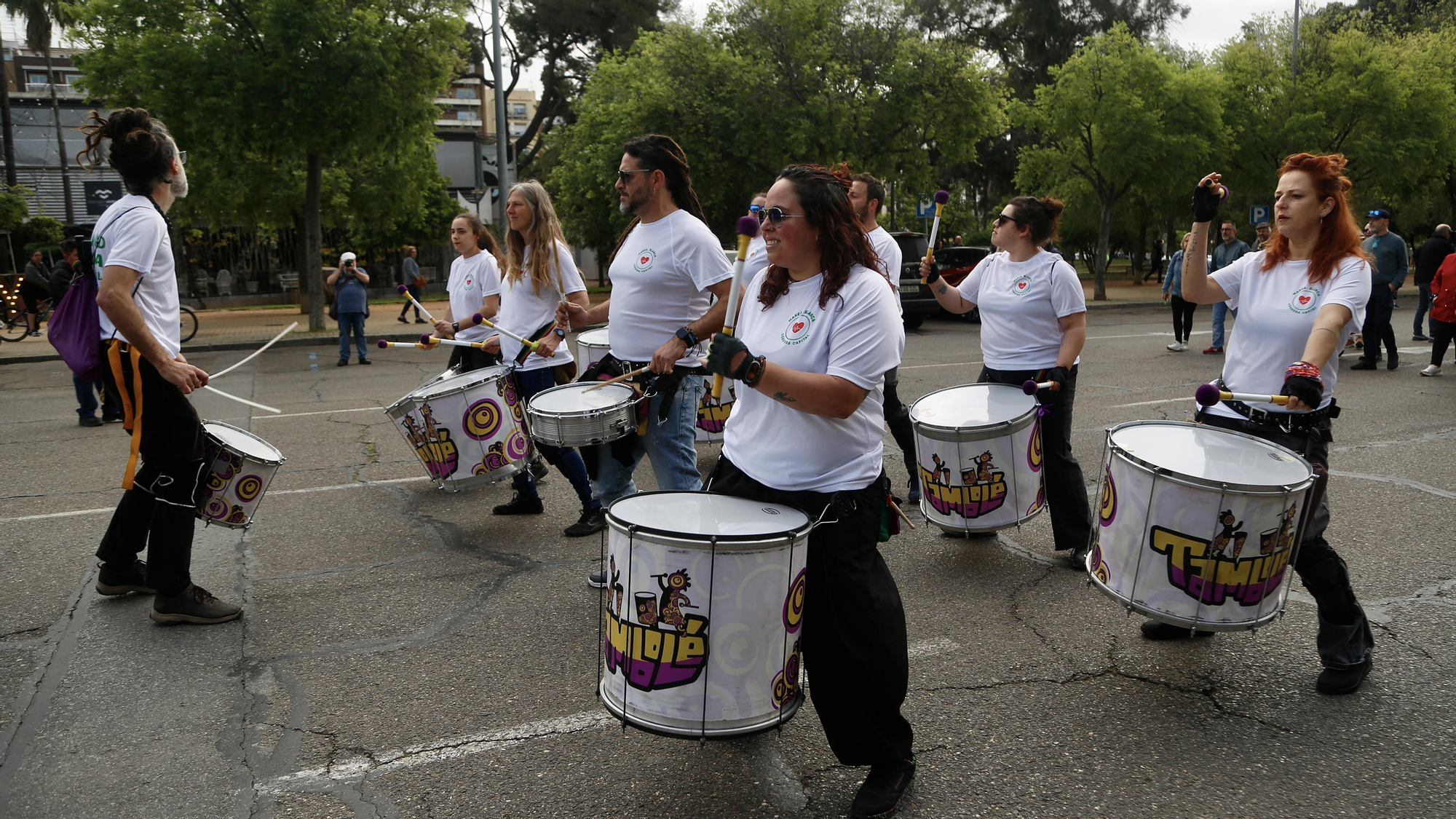 Manifestación de las Mareas Blancas por la sanidad pública