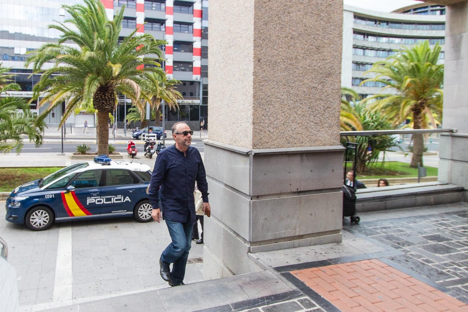 Miguel Zerolo en el juicio de Las Teresitas.