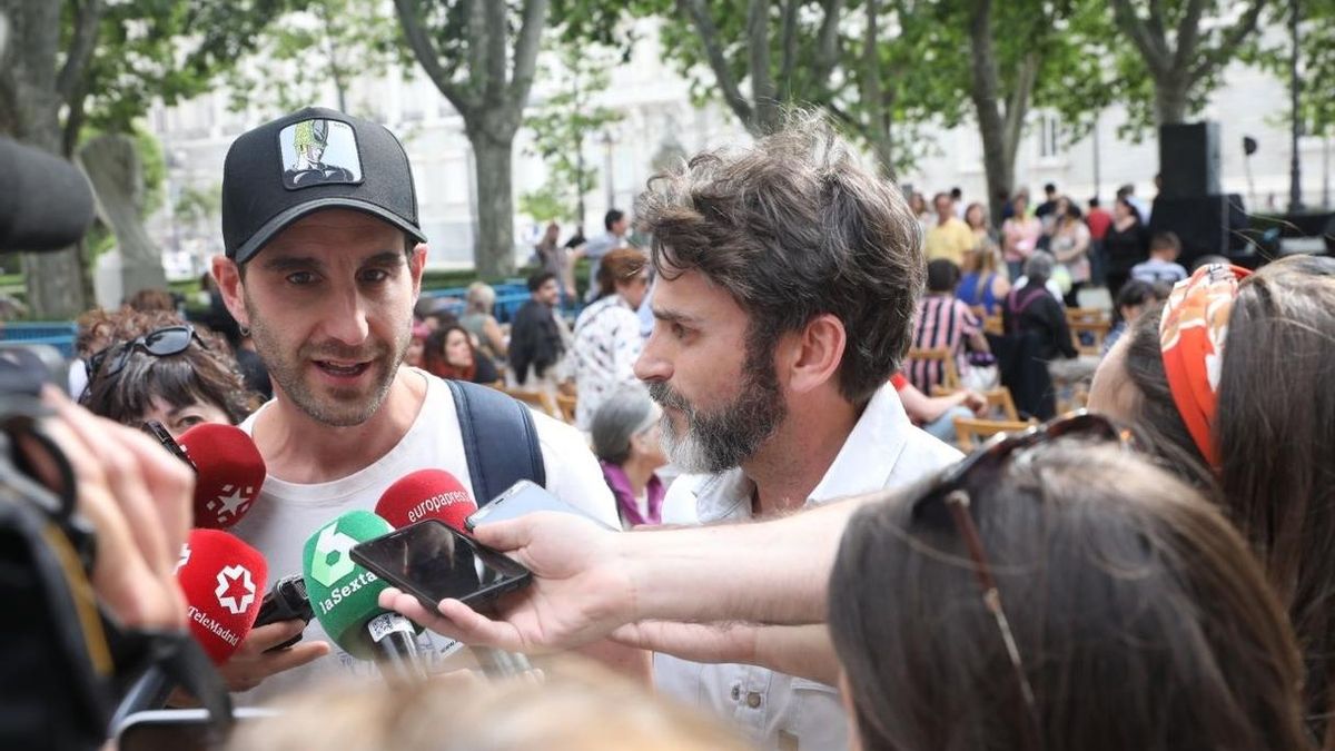 Dani Rovira y Fernando Tejero apoyan a Más Madrid para que la gente "no se divierta a costa de los animales"