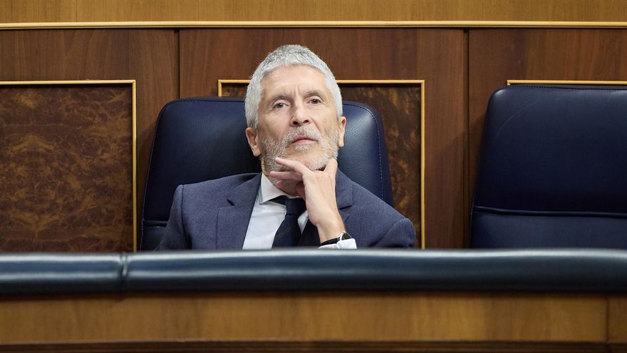 Archivo - El ministro del Interior de España, Fernando Grande-Marlaska.