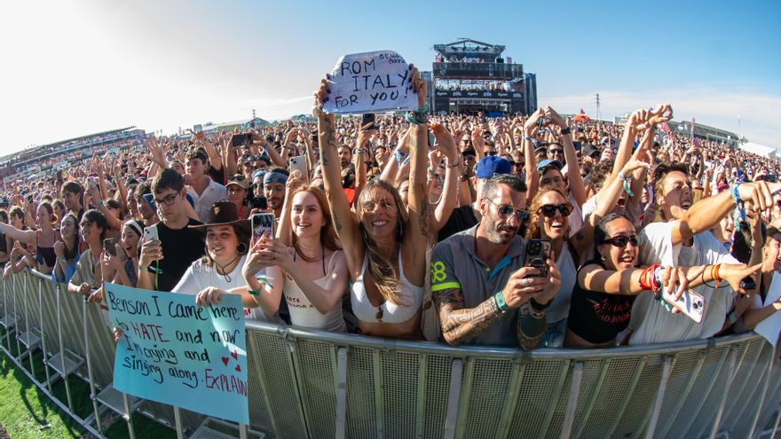Asistentes del Mad Cool en 2025.