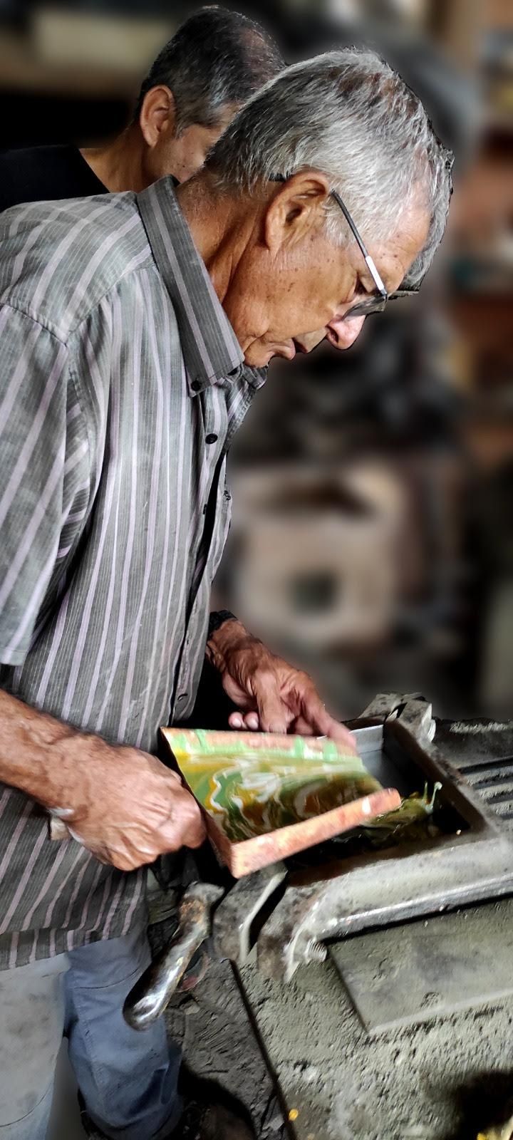 Un participante en el proyecto 'En tándem avance y tradición'.