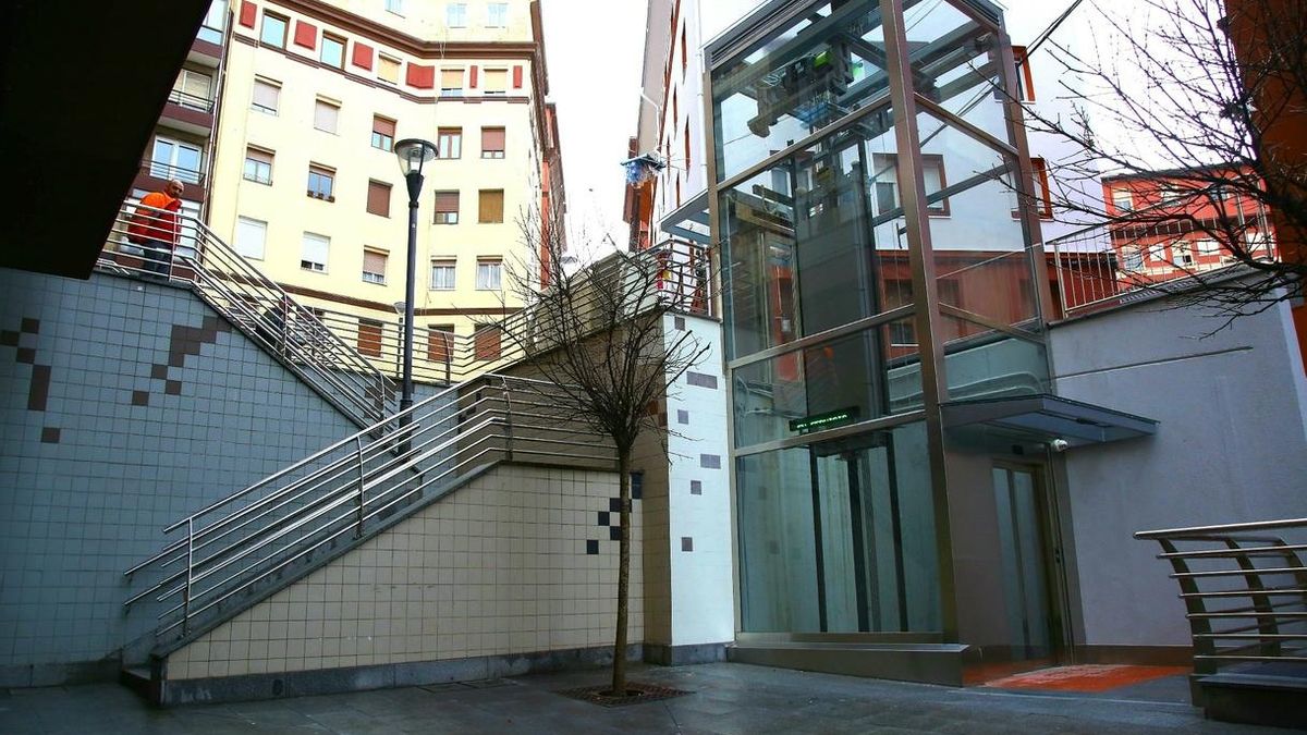 Ayuntamiento de Bilbao inaugura el ascensor que conecta Zabala con Miribilla y acerca el barrio al centro de la villa