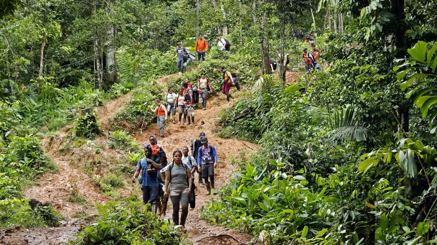 Más de 68.400 migrantes han cruzado el Darién en 2024, 22.000 más que un año antes