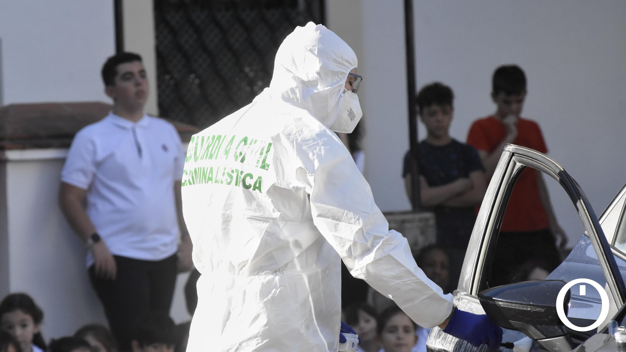 Presentación de los medios de la Guardia Civil a más de 700 alumnos.