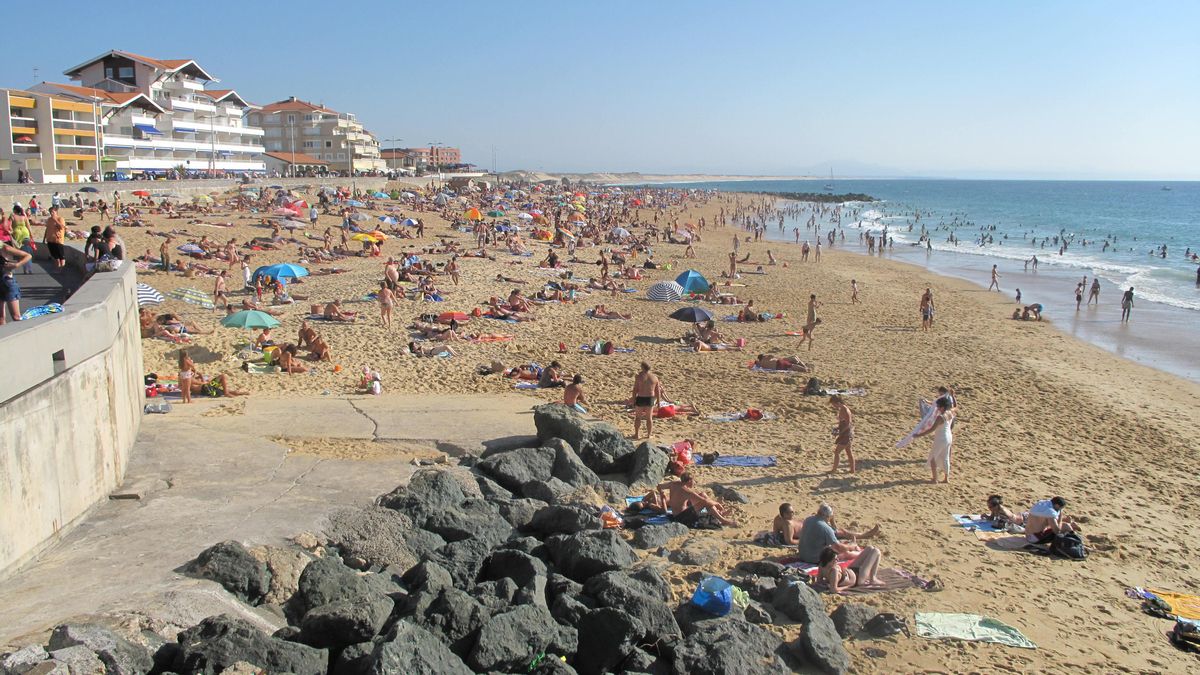 Playa de Capbreton.