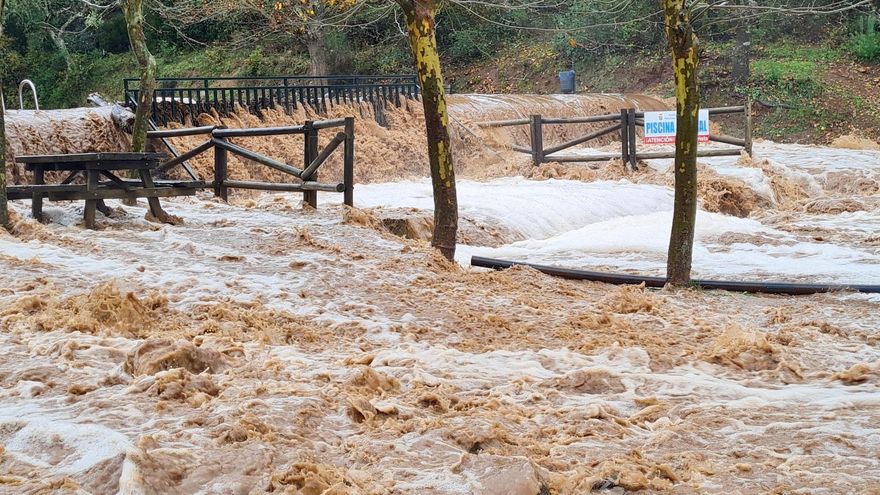 Los pantanos extremeños han recibido ya este otoño 2.440 hectómetros y Alcántara está al 81%