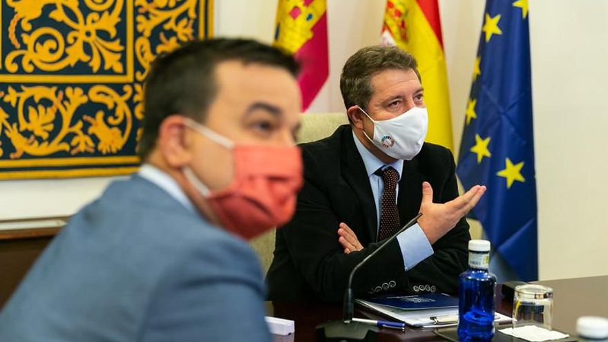 García-Page es reelegido por unanimidad presidente de las regiones europeas vitivinícolas y defiende el vino como palanca de la recuperación