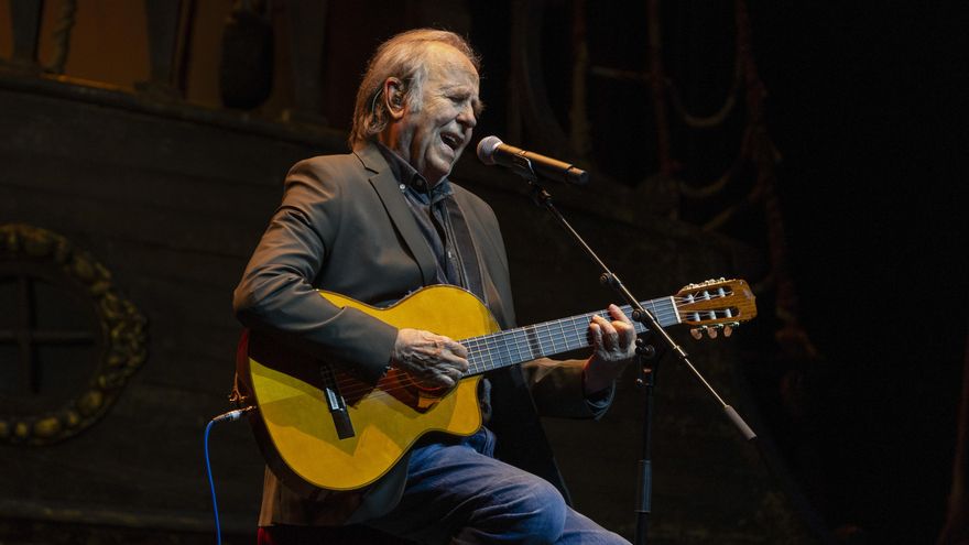 Serrat, Neddermann, Picó y Balmes cantan a la solidaridad en el último Festival Pare Manel