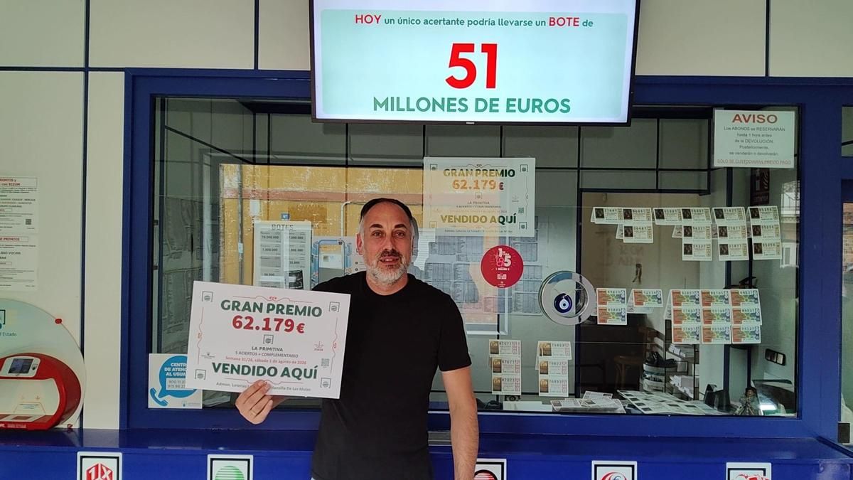 La Primitiva del sábado 1 de agosto reparte más de 62.000 en Mansilla de las Mulas