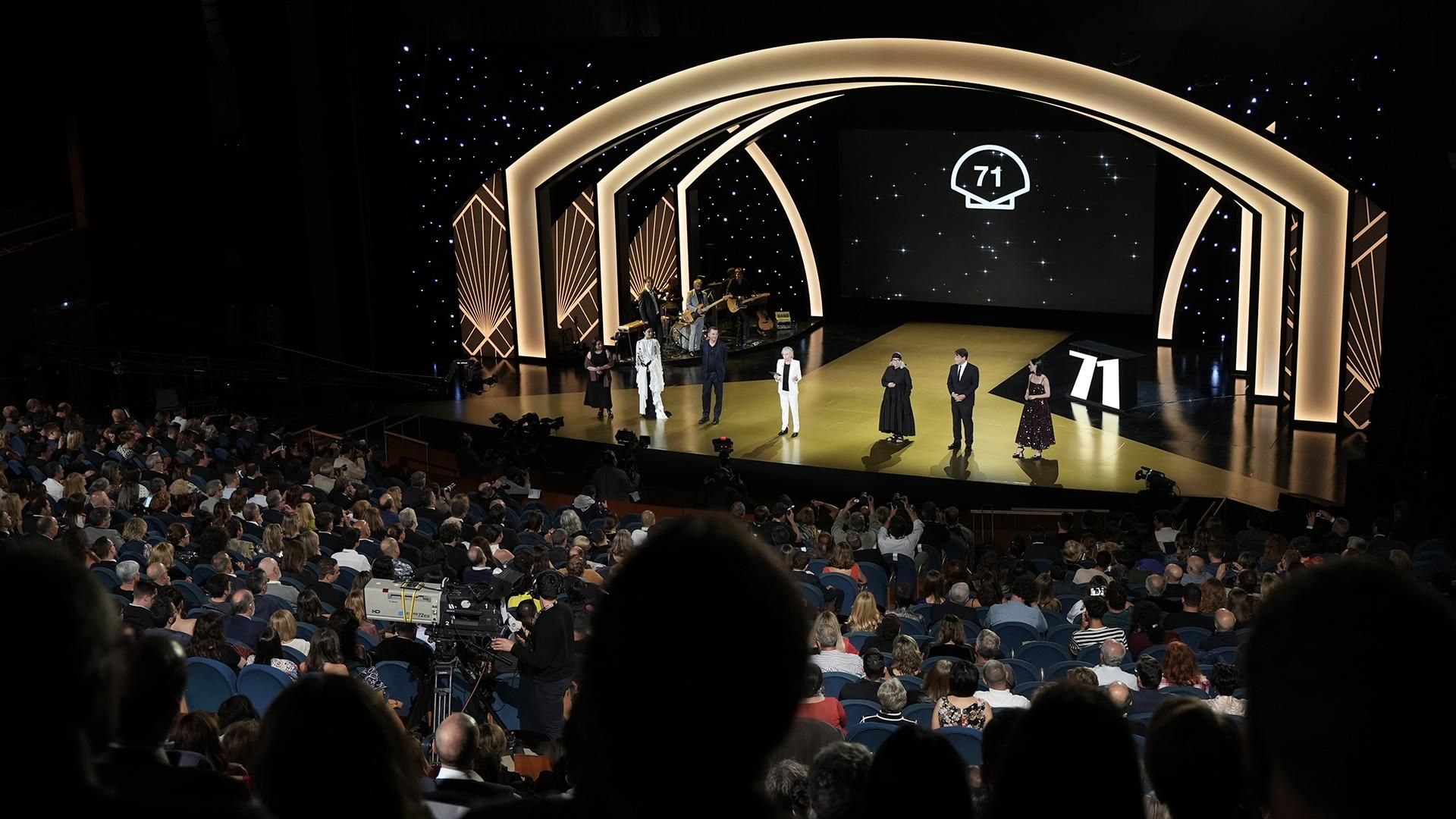 Gala inaugural del Festival de San Sebastián de este año.