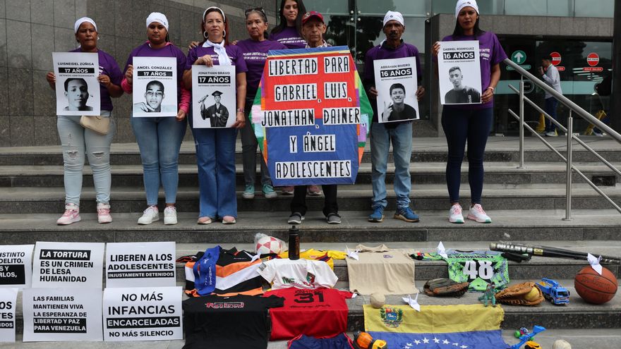 Familiares de adolescentes presos en Venezuela piden a Unicef que abogue por su liberación