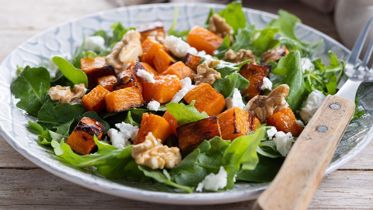 Ensalada de calabaza con hinojo