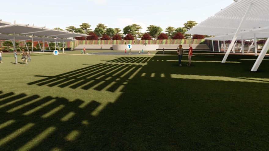 Zona multiusos del Tercer Depósito Canal