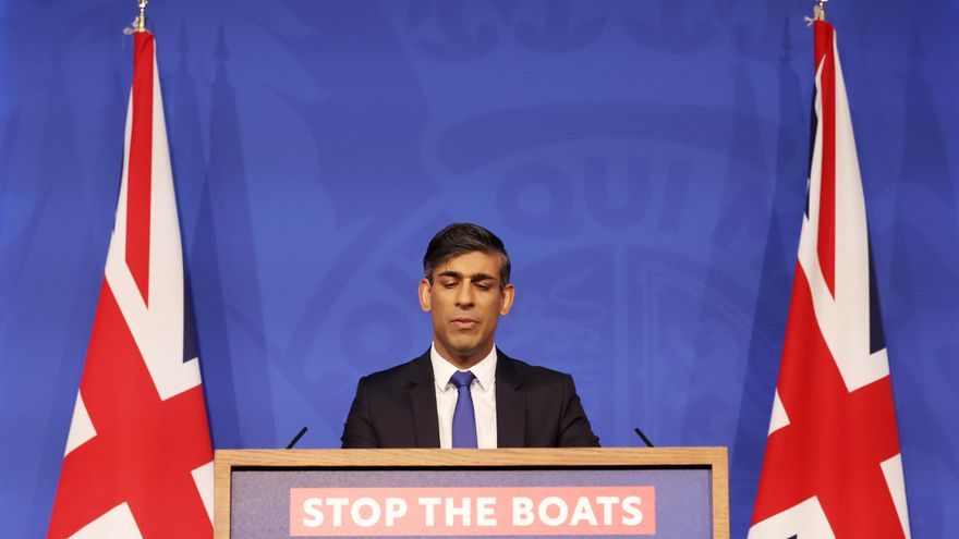 Sunak dice que el plan de Ruanda para frenar la inmigración "bloquea" argumentos en contra