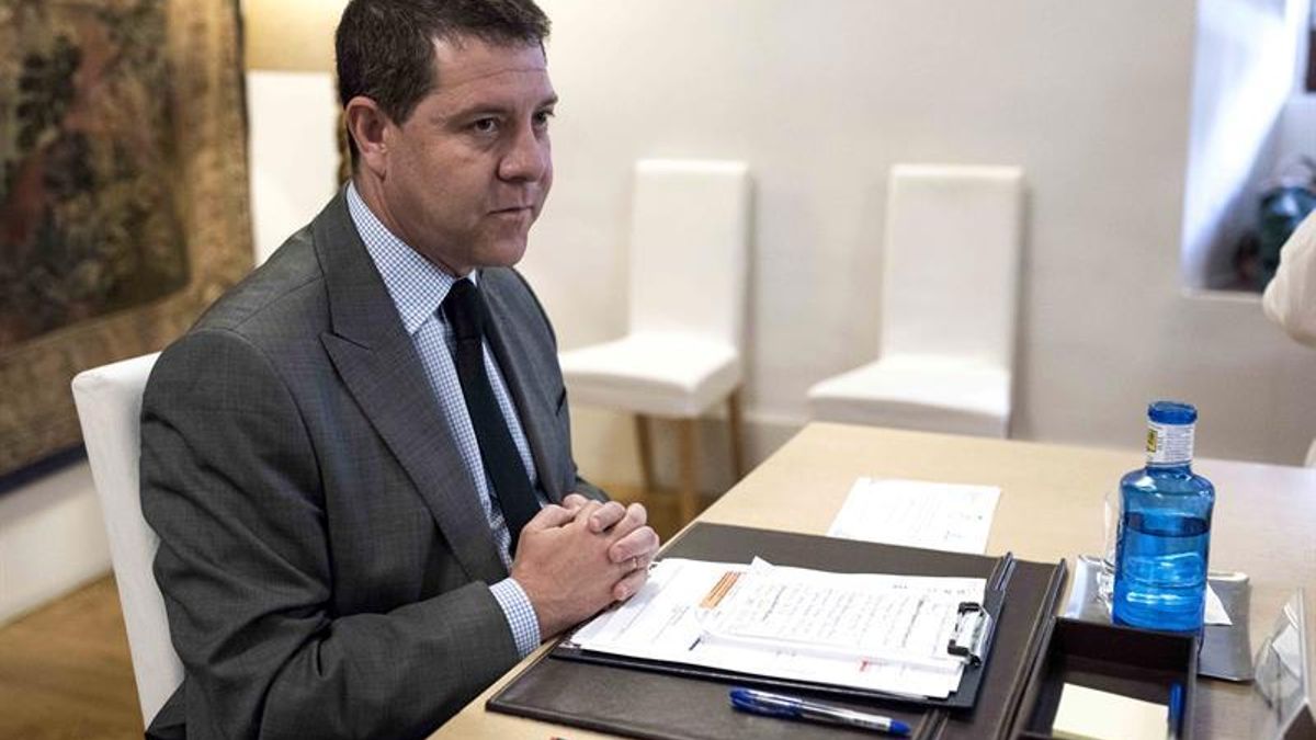 El presidente manchego, Emiliano García Page