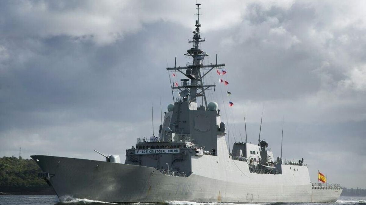 Así es la fragata 'Cristóbal Colón', la más avanzada de la Armada española, que va rumbo a Chipre