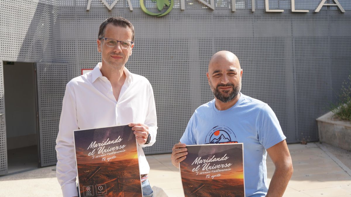 Presentación de la actividad 'Maridando el universo' en Montilla
