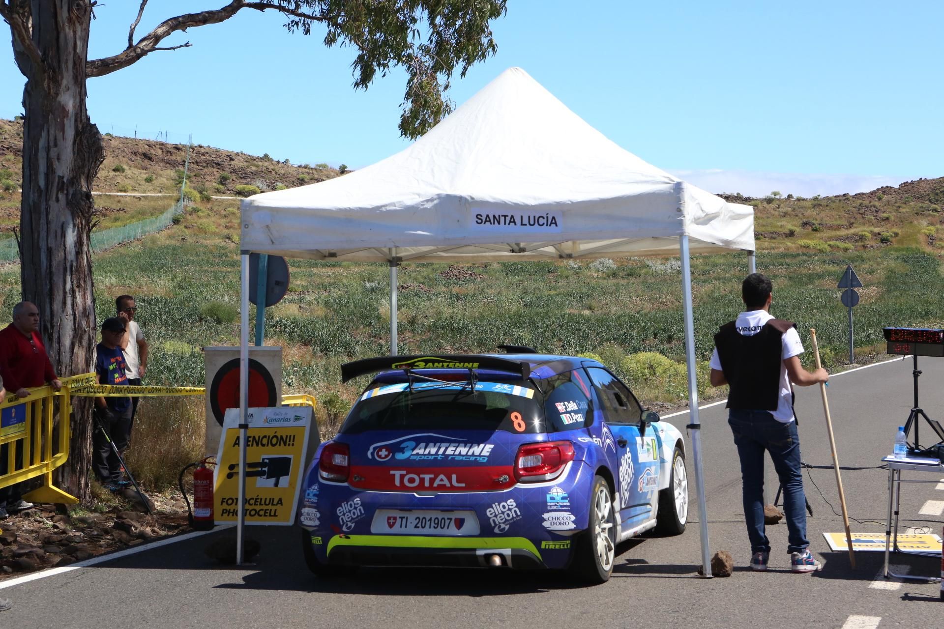 Imágenes del tramo de Santa Lucía del Rally Islas Canarias. (Alejandro Ramos).