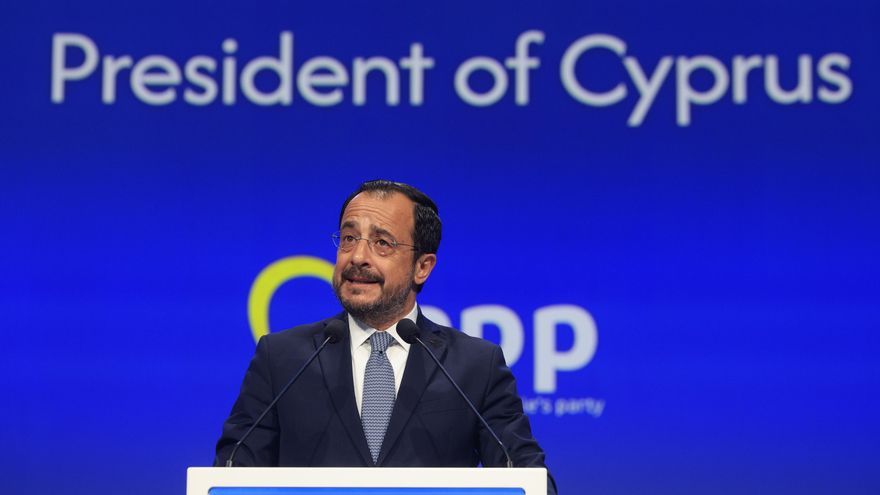 Imagen de archivo del presidente de Chipre, Nikos Christodoulides.EFE/ Kai Försteling