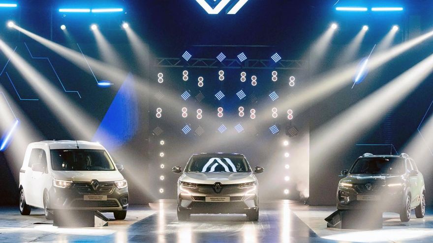 Renault presentó tres nuevos modelos 100% eléctricos para el año que viene