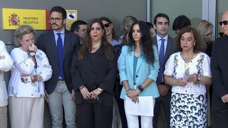 La jueza del caso David Sánchez secunda en Badajoz el paro por la reforma judicial del Gobierno