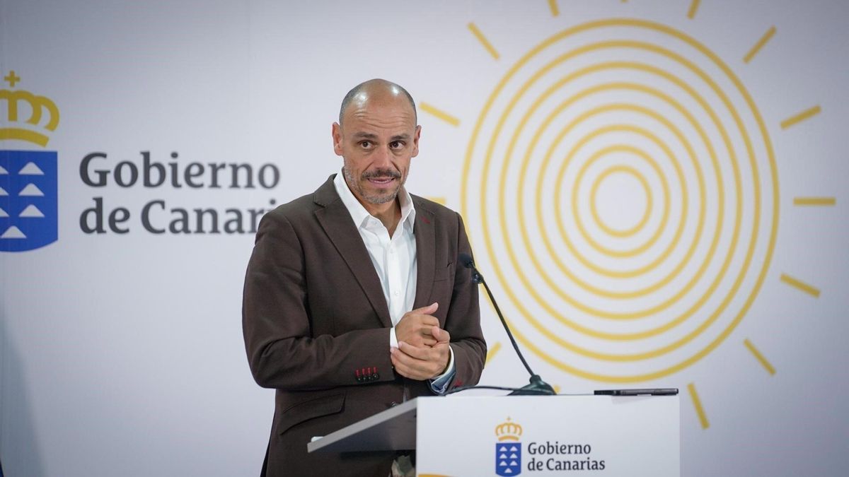El portavoz del Gobierno de Canarias, Alfonso Cabello.