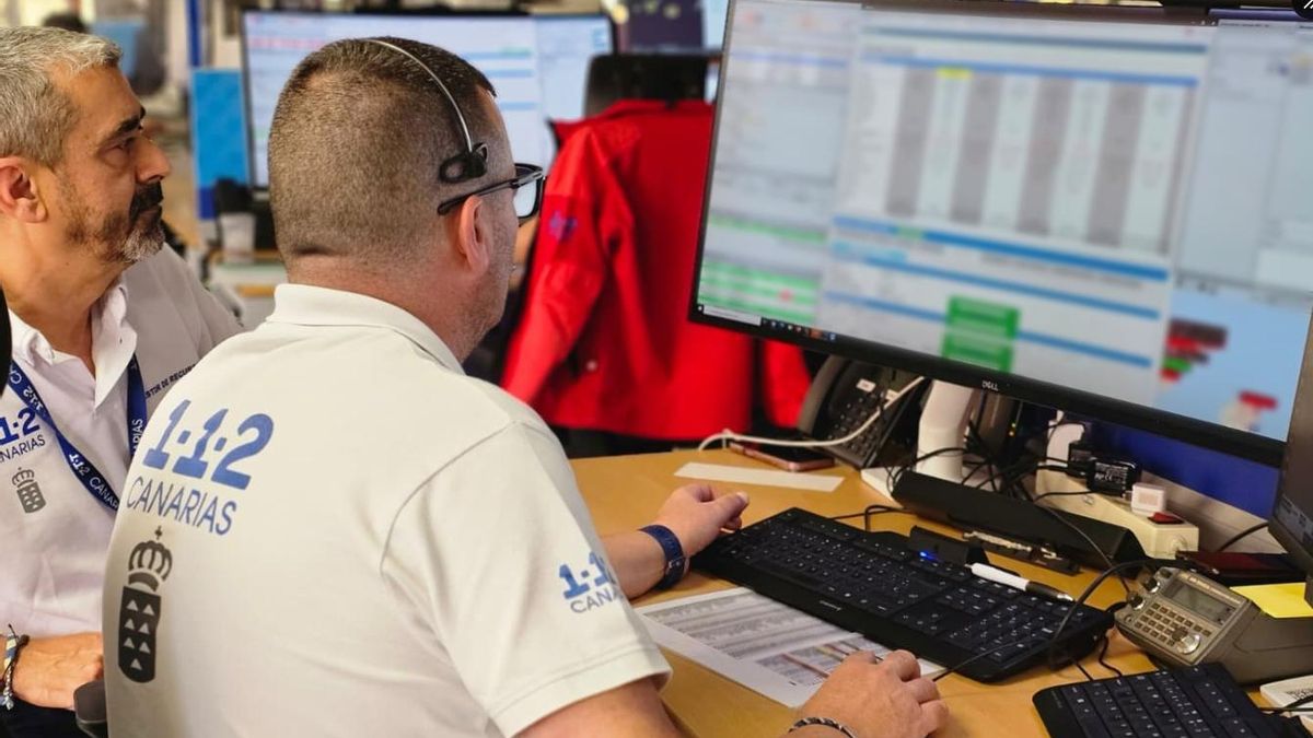 Colisionan varios vehículos en la TF-1, a la altura de Adeje