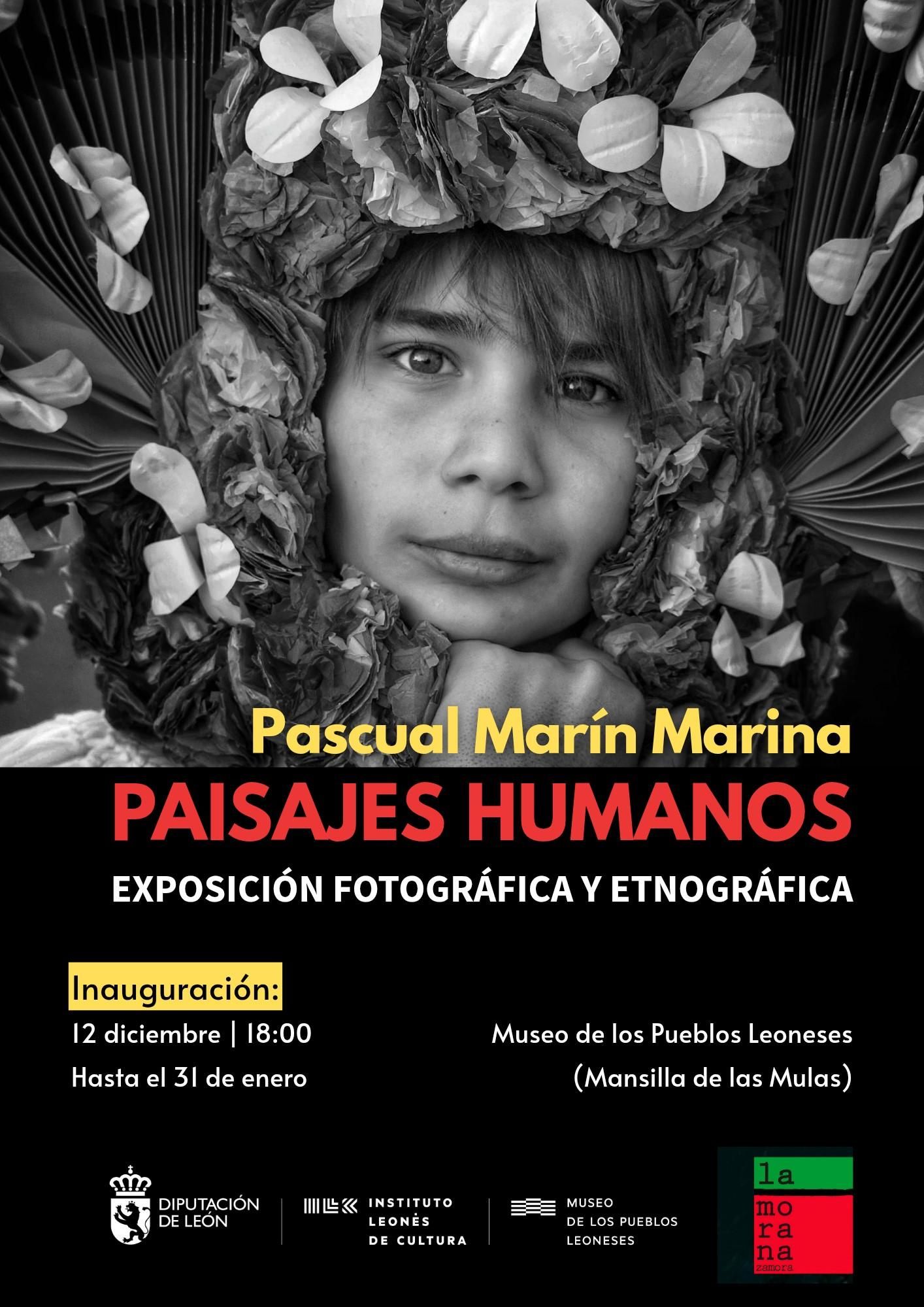 Cartel de la exposición 'Paisajes humanos'.