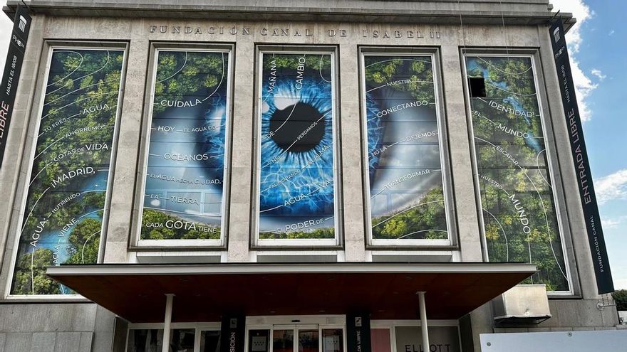 La Fundación Canal se ofrece como refugio climático en Madrid con exposiciones y una zona de descanso