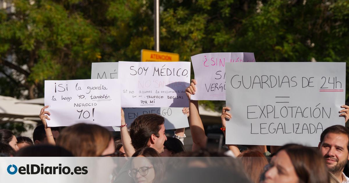 Los médicos incrementan la presión sobre Sanidad con cuatro días de huelga en diciembre contra el Estatuto Marco