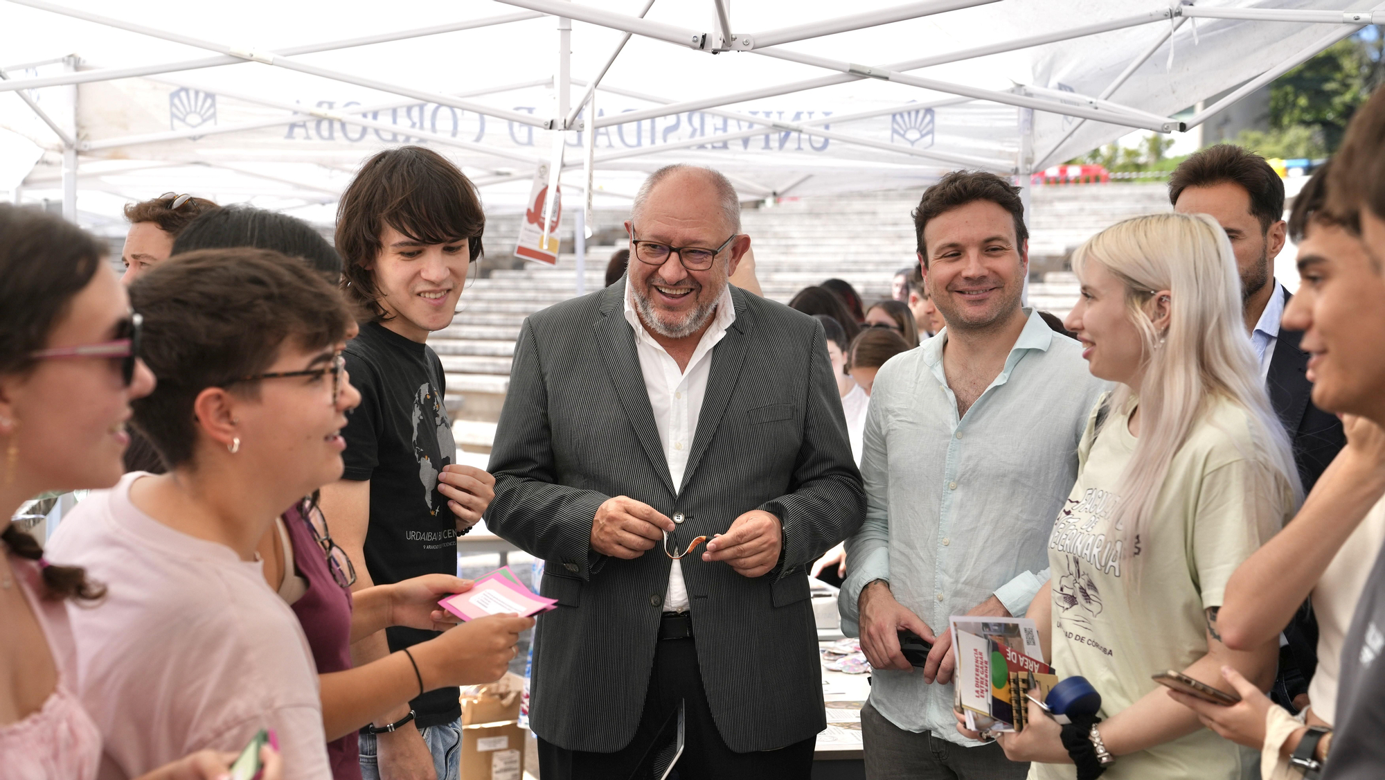 Feria de bienvenida al alumnado de nuevo ingreso de la UCO en el Campus de Rabanales