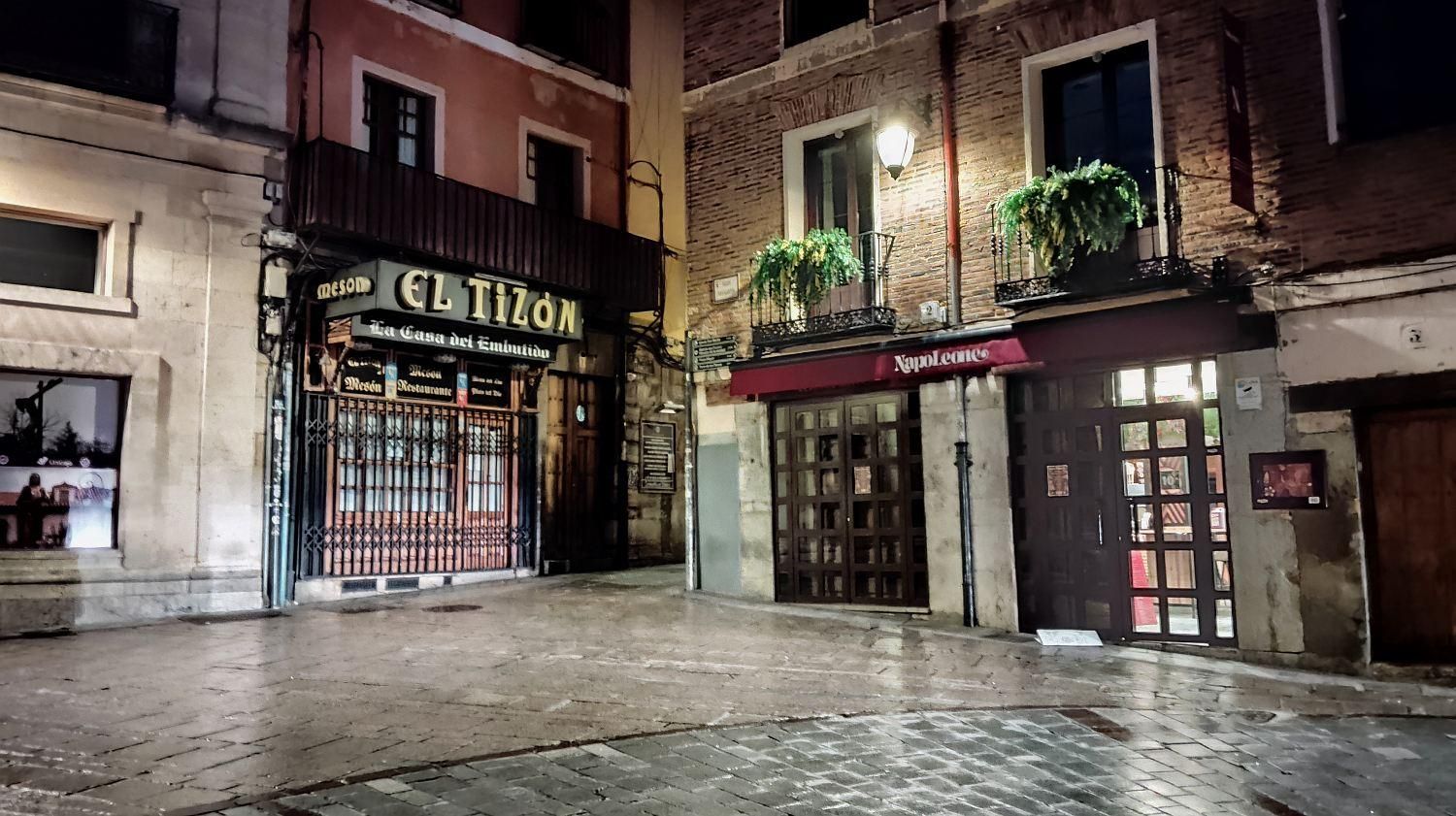 La salida a la plaza de San Martín, por Carnicerías.