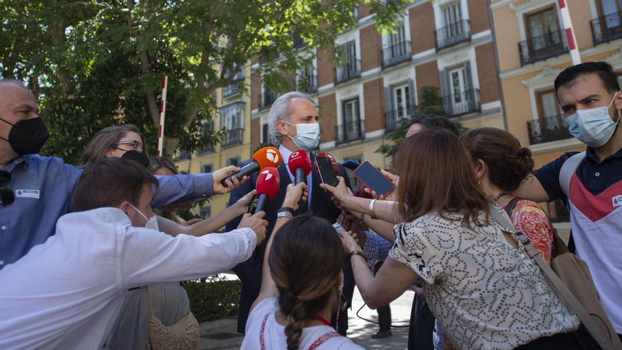 El consejero de Sanidad de la Comunidad de Madrid, Enrique Ruiz Escudero.